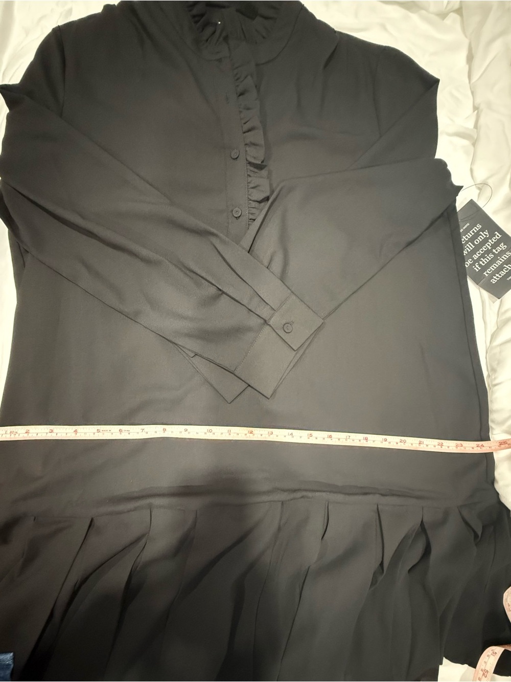 Tuckernuck Black Crepe Tate Dress-NWT - Picture 10 of 10